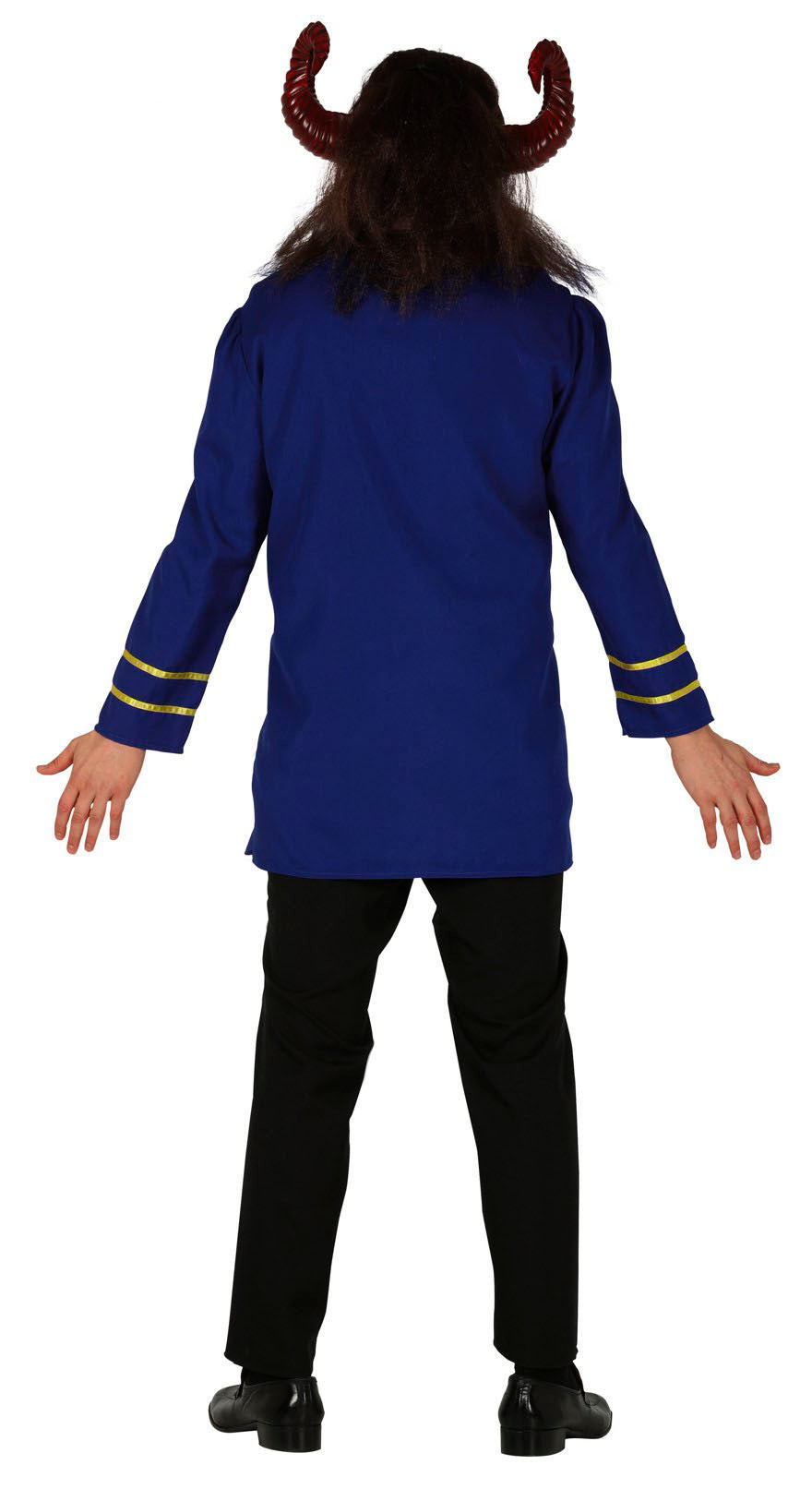 GP88585 – Ungeheuer Prinz Märchen Herren Kostüm – Größe: 54 - 56 (XL) – Farbe: Blau, Ansicht 2