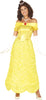 GP88606 – Prinzessin Märchenkönigin Gelber – Größe: 44 - 46 (XL) – Farbe: Gelb