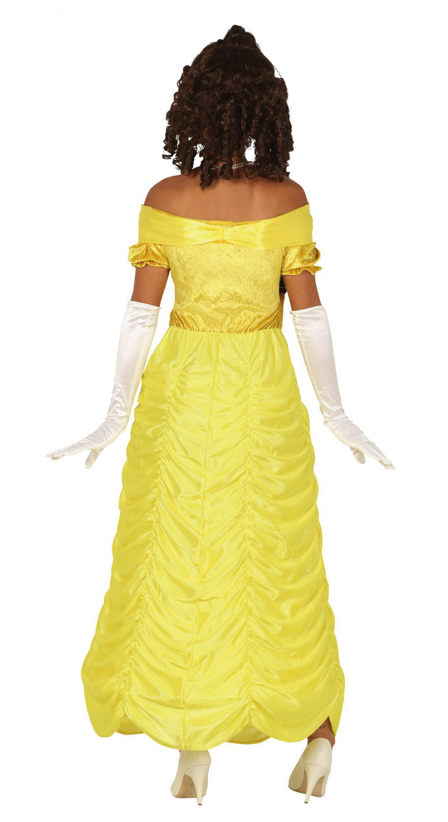 GP88606 – Prinzessin Märchenkönigin Gelber – Größe: 44 - 46 (XL) – Farbe: Gelb, Ansicht 2