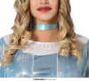 GP86567 – Prinzessin Märchenkönigin Karnevalskostüm – Größe: 36 - 38 (S) – Farbe: Blau