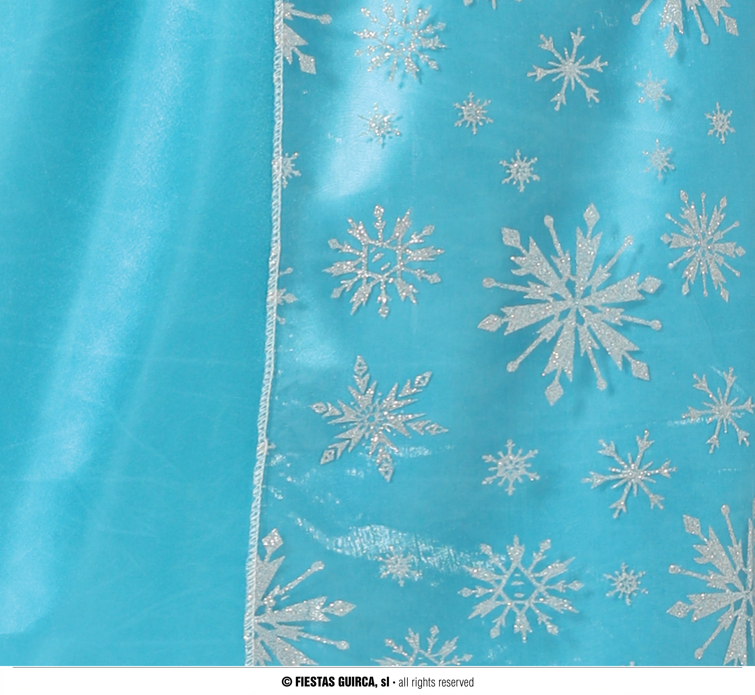GP86567 – Prinzessin Märchenkönigin Karnevalskostüm – Größe: 36 - 38 (S) – Farbe: Blau