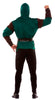 GP80722 – Superhelden Bogenschütze Mittelalter – Größe: 54 - 56 (XL) – Farbe: Braun