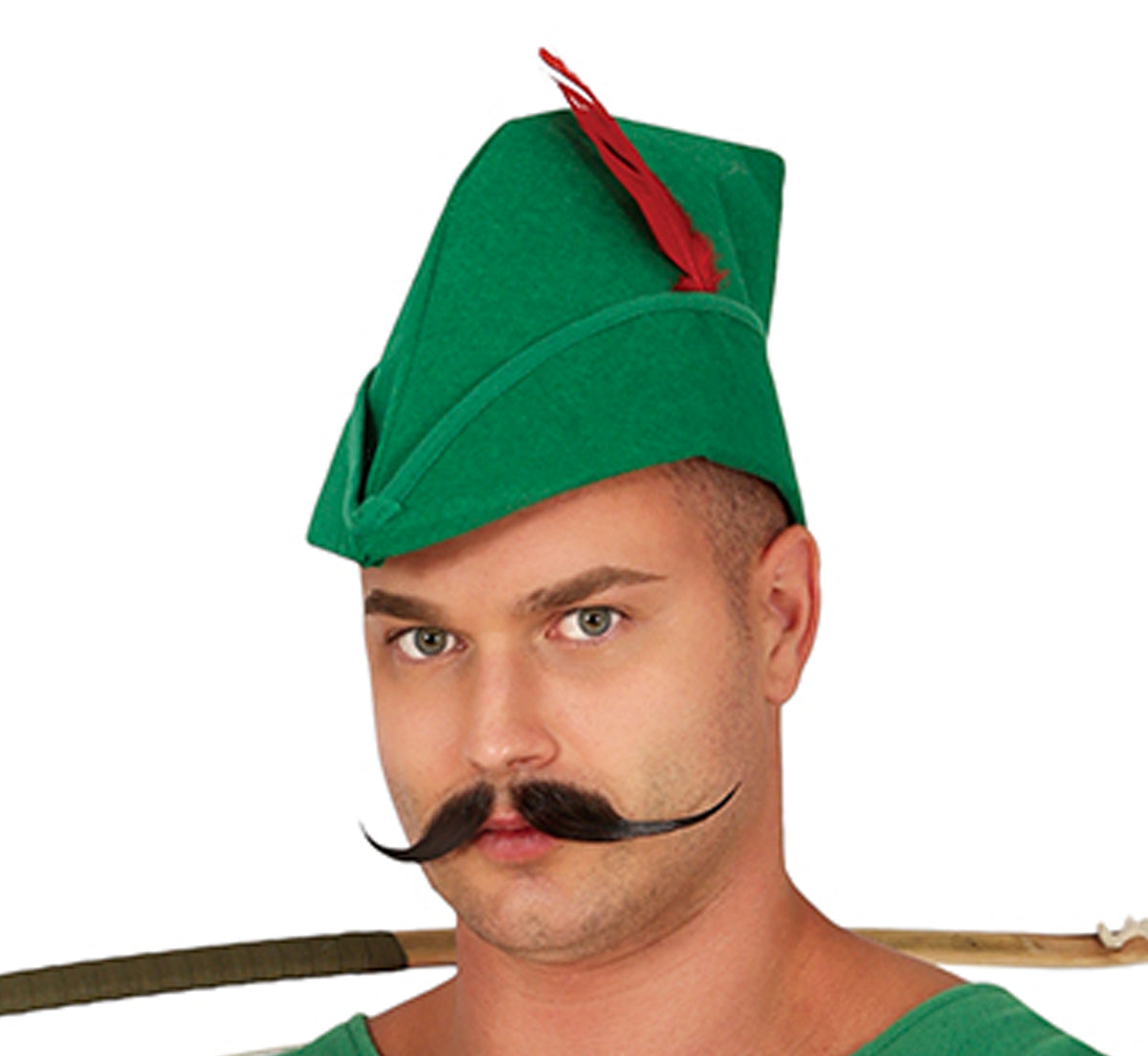 GP80131 – Banditen Bogenschütze Kostüm Mittelalter – Größe: 54 - 56 (XL) – Farbe: Grün