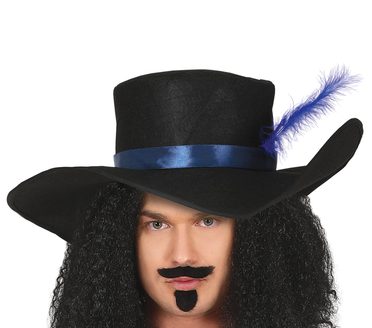 GP79689 – Musketier Karneval Kostüm Historischer Mantel – Größe: 54 - 56 (XL) – Farbe: Blau