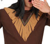 GP80172 – Indigenes Abenteuerkostüm Karneval – Größe: 54 - 56 (XL) – Farbe: Braun