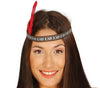 GP80015 – Indianisches Karnevalskostüm Fransen – Größe: 44 - 46 (XL) – Farbe: Braun