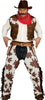 GP80824 – Cowboy Abenteuer Wildwest Kostüm Karneval – Größe: 54 - 56 (XL), 56 - 58 (XXL) – Farbe: Braun