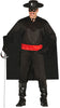 GP80021 – Banditen Musketiere Kostümmaske – Größe: 54 - 56 (XL) – Farbe: Schwarz
