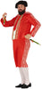 GP80805 – Stierkämpfer Traditionelles Kostüm – Größe: 56 - 58 (XXL) – Farbe: Rot