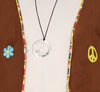 GP80522 – Hippie 70er Jahre Kostüm Bunter Flower – Größe: 56 - 58 (XXL) – Farbe: Braun