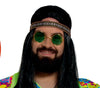 GP80631 – Hippie Karneval Kostüm Bunte Blumenkraft – Größe: 56 - 58 (XXL) – Farbe: Grün