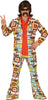 GP88625 – 70s Retro Partykostüm Bunt – Größe: 54 - 56 (XL) – Farbe: Mehrfarbig