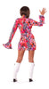 GP80754 – 70S Disco Tanz Kostüm Buntes Retro – Größe: 44 - 46 (XL) – Farbe: Mehrfarbig