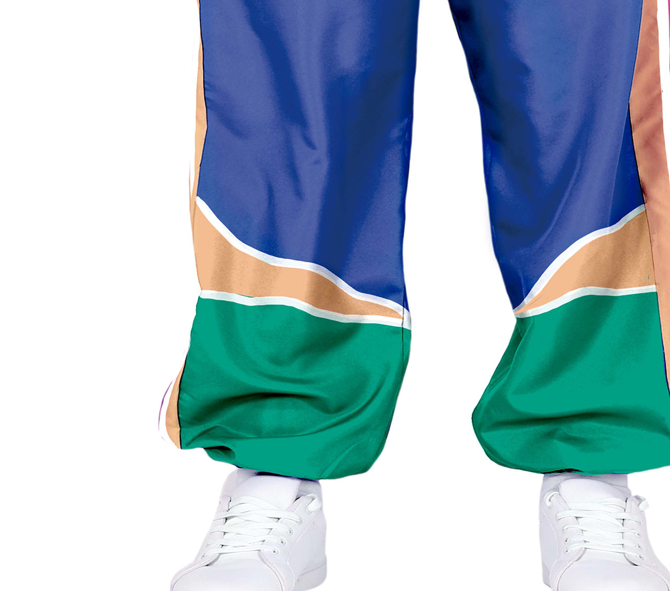 GP79309 – Sport Retro 80s Karneval Outfits – Größe: 54 - 56 (XL) – Farbe: Blau