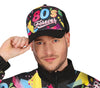 GP80265 – 80s Sport Retro Karnevalskostüm – Größe: 54 - 56 (XL) – Farbe: Mehrfarbig