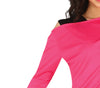 GP79660 – 80S Aerobic Anzug Aktiv – Größe: 36 - 38 (S), 44 - 46 (XL) – Farbe: Pink