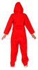 GP88690 – Diebe Karneval Overall Rot Kapuze – Größe: 36 - 38 (S) – Farbe: Rot
