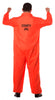 GP80435 – Dieb Halloween Kostüm Gefängnis Outfit – Größe: 56 - 58 (XXL) – Farbe: Orange