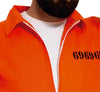 GP80435 – Dieb Halloween Kostüm Gefängnis Outfit – Größe: 56 - 58 (XXL) – Farbe: Orange