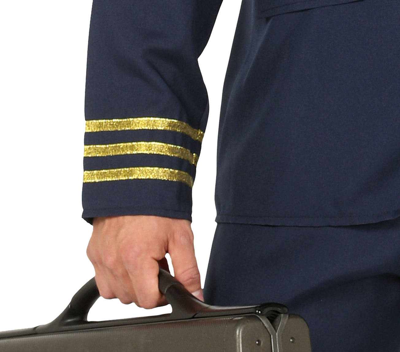 GP88572 – Pilot Karnevalsanzug Kapitän Kostüm – Größe: 54 - 56 (XL) – Farbe: Blau