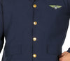 GP88572 – Pilot Karnevalsanzug Kapitän Kostüm – Größe: 54 - 56 (XL) – Farbe: Blau