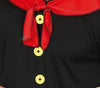 GP79653 – Matrosenabenteuer Kapitänsmütze Muskelpolster – Größe: 54 - 56 (XL) – Farbe: Schwarz