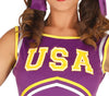 GP88220 – Sport Zauber Cheerleader Karneval – Größe: 44 - 46 (XL) – Farbe: Lila