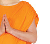 GP80200 – Mönch Mystisches Gewand Serene Kostüm – Größe: 54 - 56 (XL) – Farbe: Orange