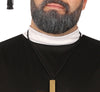 GP80030 – Religion Kleriker Priester Kostüm – Größe: 56 - 58 (XXL) – Farbe: Schwarz