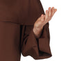 GP79290 – Mönch Robe Priester Kutte Kostüm – Größe: 54 - 56 (XL) – Farbe: Braun