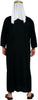 GP80830 – Wüstenprinz Karneval Kostüm Sheik – Größe: 56 - 58 (XXL) – Farbe: Schwarz