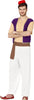 GP79294 – Wüstenprinz Sultan Karneval Outfit – Größe: 54 - 56 (XL) – Farbe: Lila
