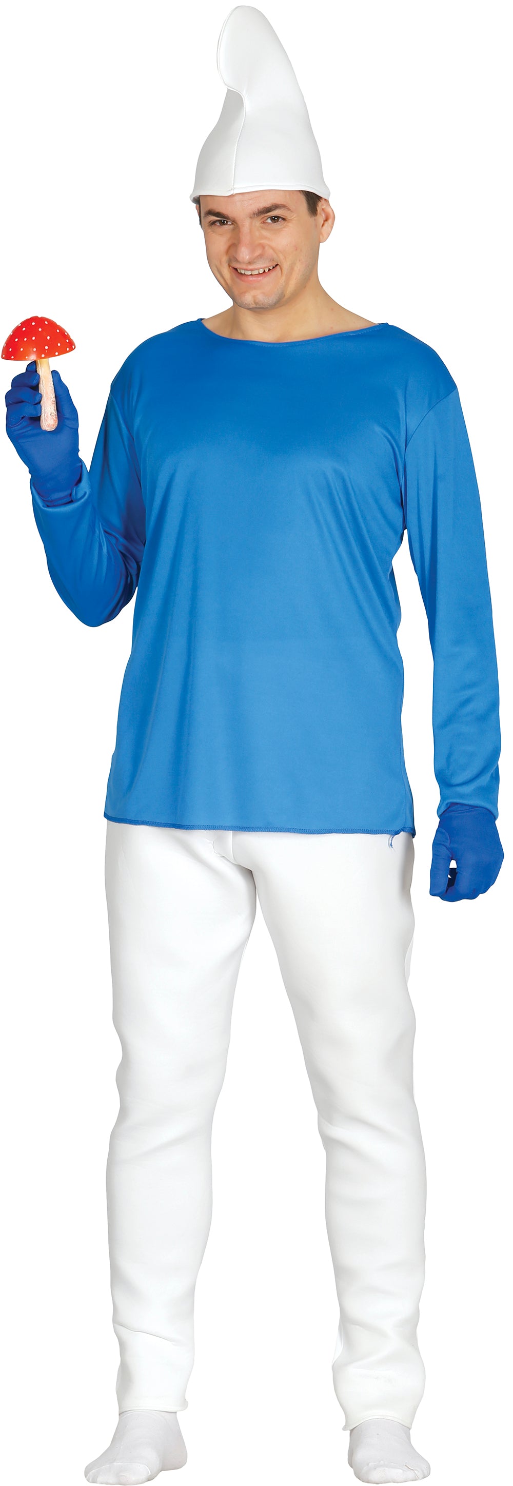 GP80425 – Zwerg Märchenfigur Kostüm Outfit – Größe: 54 - 56 (XL) – Farbe: Blau