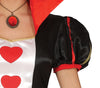 GP79189 – Karneval Königin Herz World Book Day Kostüm – Größe: 44 - 46 (XL) – Farbe: Rot