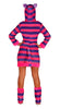 GP88218 – Katze Abenteuerfigur Kostüm Lila Pink – Größe: 44 - 46 (XL) – Farbe: Pink