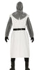 GP86630 – Mittelalter Ritter Kostüm Karneval – Größe: 54 - 56 (XL) – Farbe: Weiß