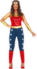 GP86550 – Superheld Kostüm Cartoon Outfit Chic – Größe: 36 - 38 (S) – Farbe: Blau