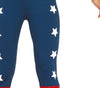 GP86550 – Superheld Kostüm Cartoon Outfit Chic – Größe: 38 - 40 (M) – Farbe: Blau