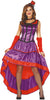 GP86556 – Burlesque Königin Elegantes Kostüm – Größe: 36 - 38 (S) – Farbe: Lila