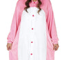 GP86564 – Tier Kigurumi Karnevalskostüm Katze – Größe: 42 - 44 (L) – Farbe: Pink