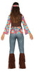 GP86565 – Hippie 60s Karneval Fasching – Größe: 38 - 40 (M) – Farbe: Braun
