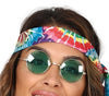 GP86565 – Hippie 60s Karneval Fasching – Größe: 38 - 40 (M) – Farbe: Braun