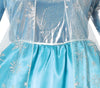 GP86567 – Prinzessin Märchenkönigin Karnevalskostüm – Größe: 42 - 44 (L) – Farbe: Blau