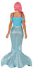 GP86571 – Sirenentraum Karnevalskleid Fantasie – Größe: 42 - 44 (L) – Farbe: Blau