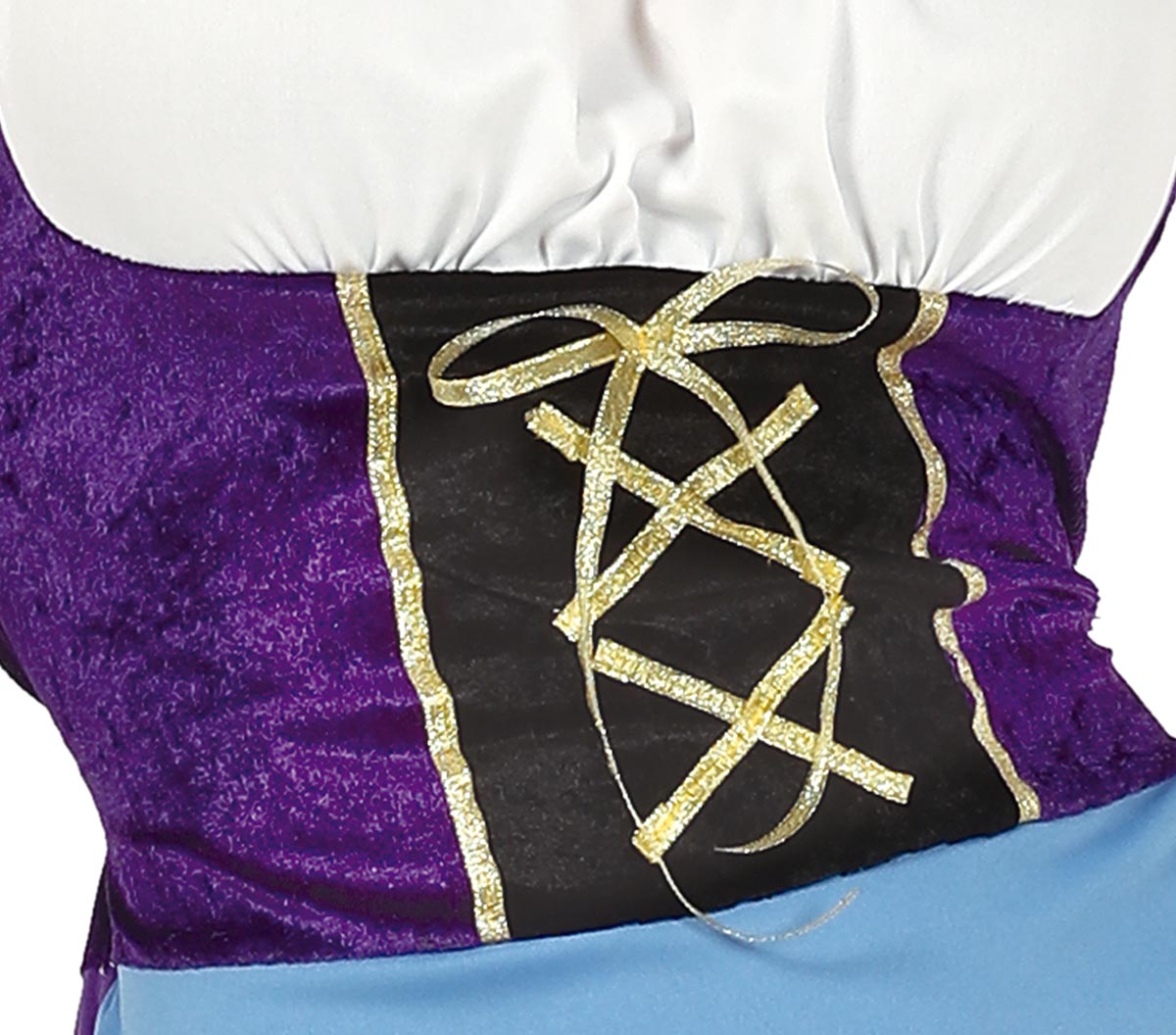 GP86586 – Karneval Abenteuer Tänzerin Kostüm – Größe: 42 - 44 (L) – Farbe: Blau