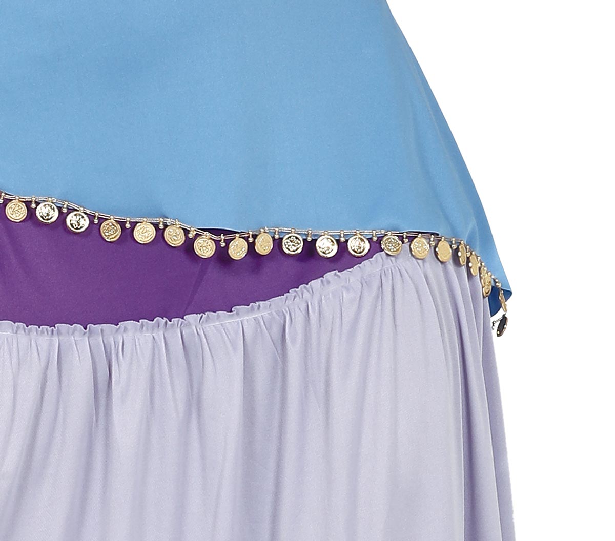 GP86586 – Karneval Abenteuer Tänzerin Kostüm – Größe: 42 - 44 (L) – Farbe: Blau