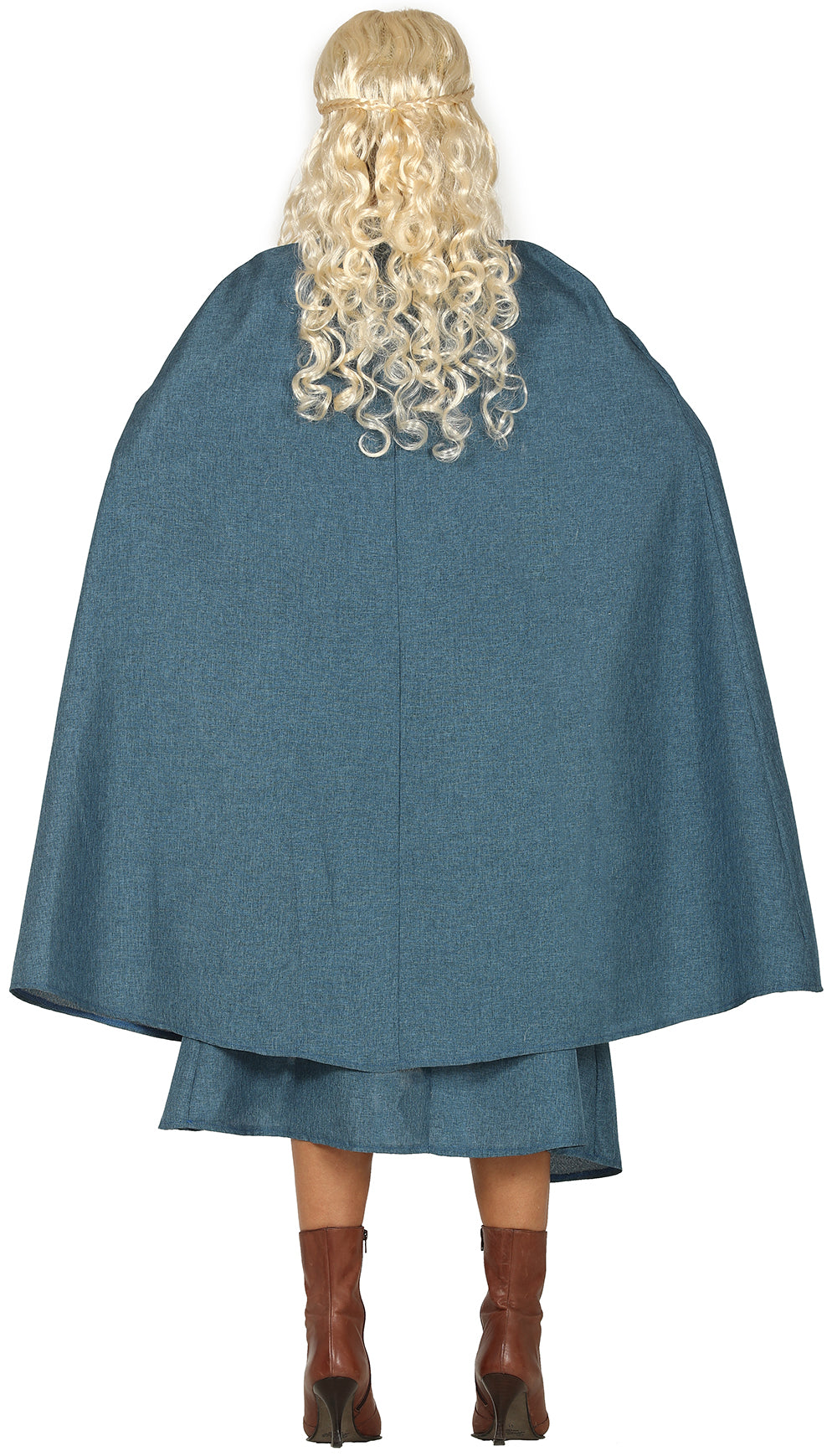 GP86589 – Drachenkriegerin Gewand Königin – Größe: 42 - 44 (L) – Farbe: Blau