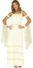 GP86593 – Römer Griechen Göttin Antike Kostüm – Größe: 38 - 40 (M) – Farbe: Beige