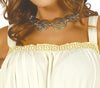 GP86593 – Römer Griechen Göttin Antike Kostüm – Größe: 42 - 44 (L) – Farbe: Beige