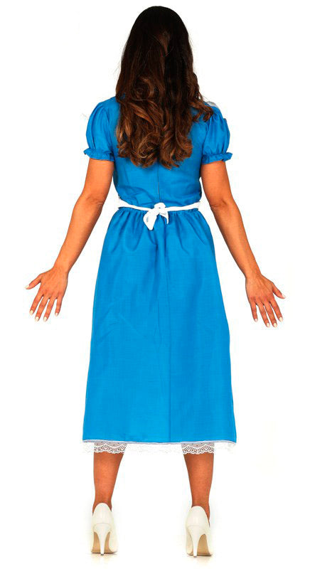 GP88692 – Märchenkönigin Karnevalskostüm Blau – Größe: 42 - 44 (L) – Farbe: Weiß